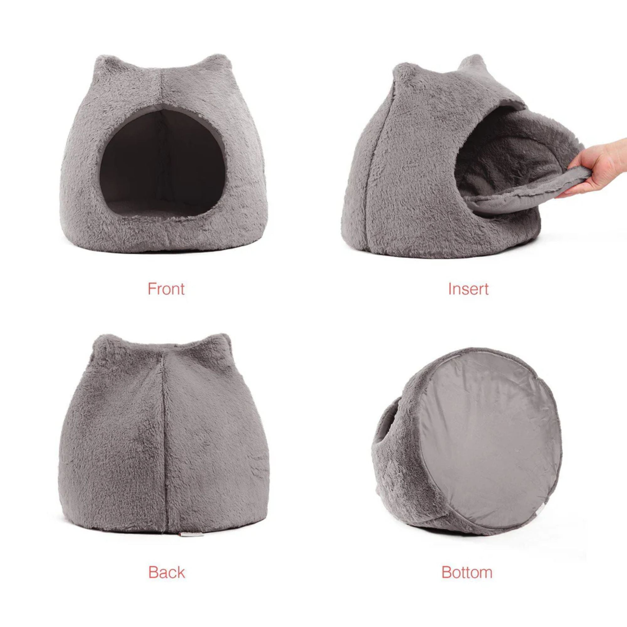 Best Friends by Sheri Meow Hut – Grey