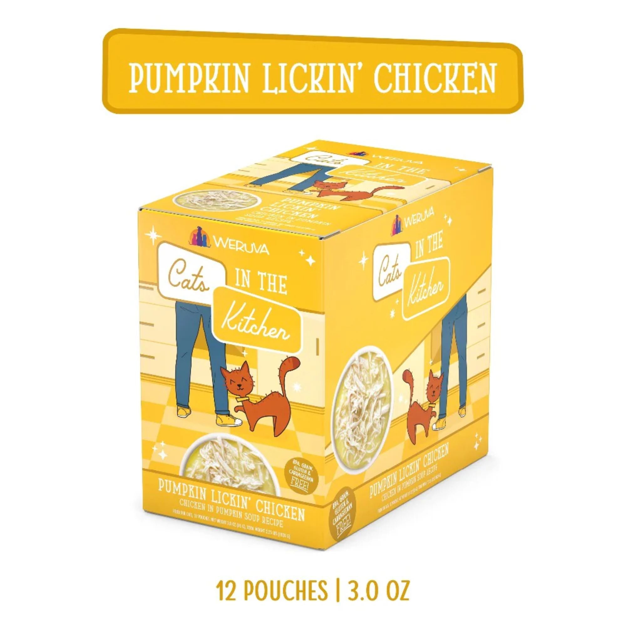 Weruva Cats in the Kitchen Pumpkin Lickin' Chicken - Chicken in Pumpkin Soup