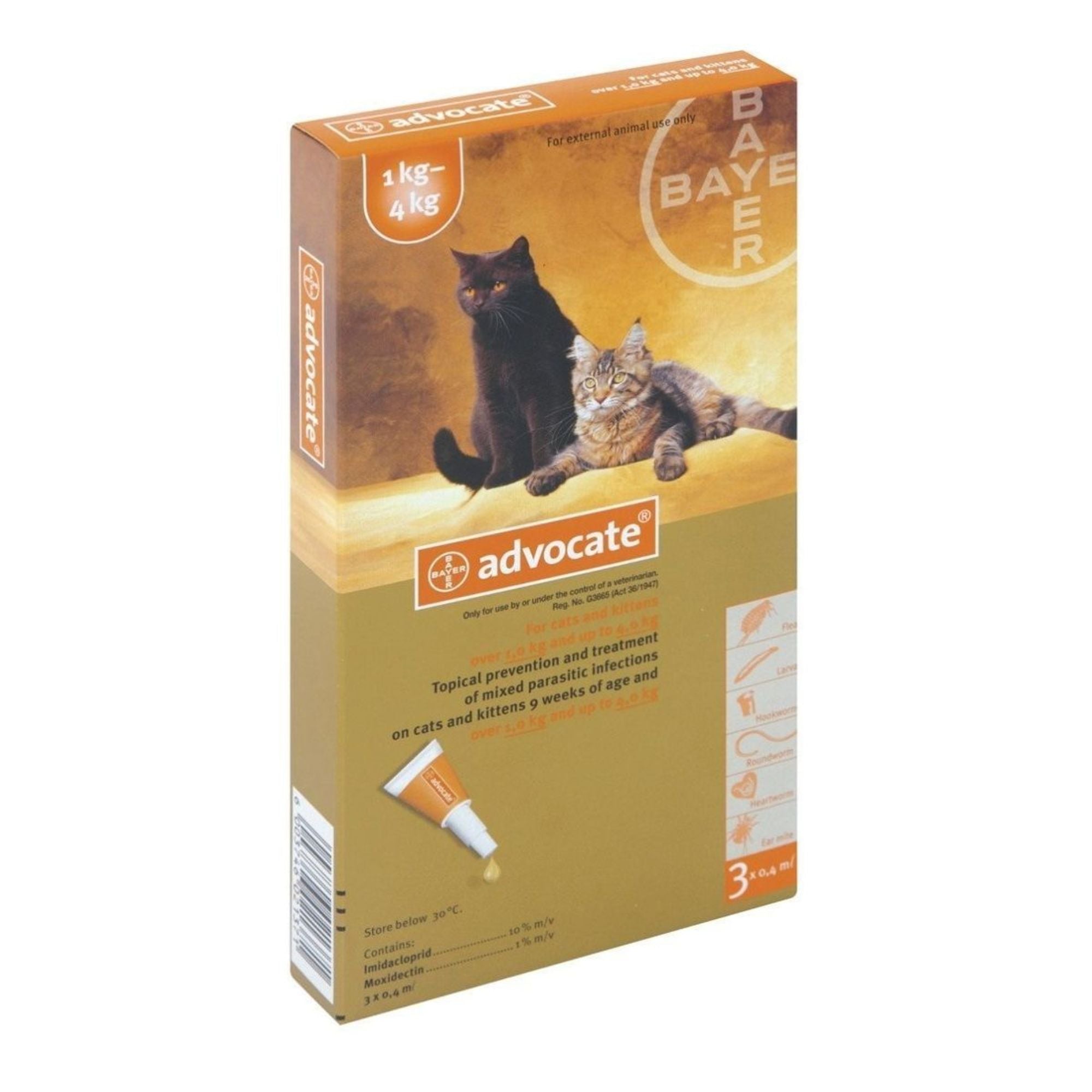 Advocate Cat Spot-On Treatment