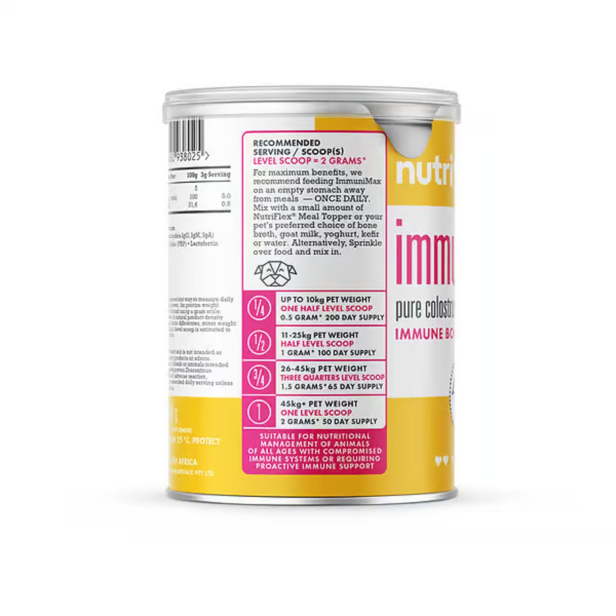 NutriFlex ImmuniMax Colostrum For Dogs & Cats