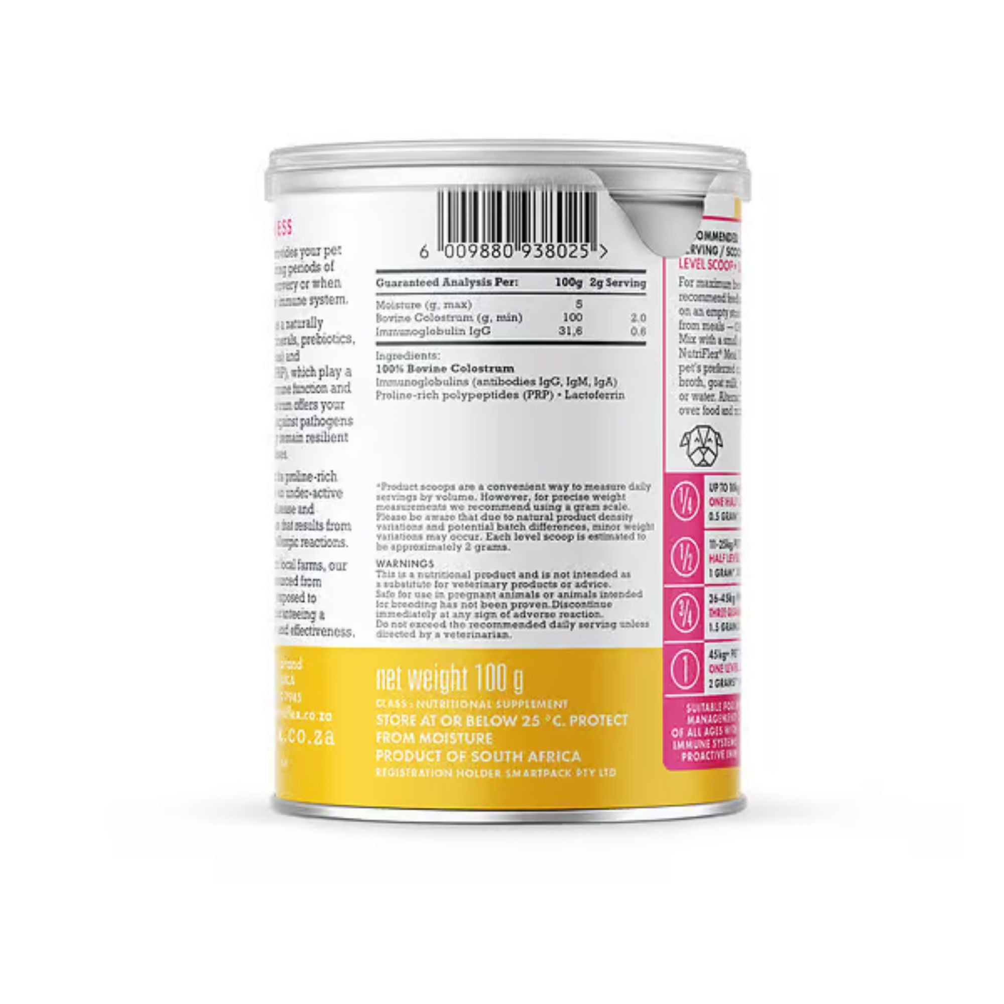 NutriFlex ImmuniMax Colostrum For Dogs & Cats