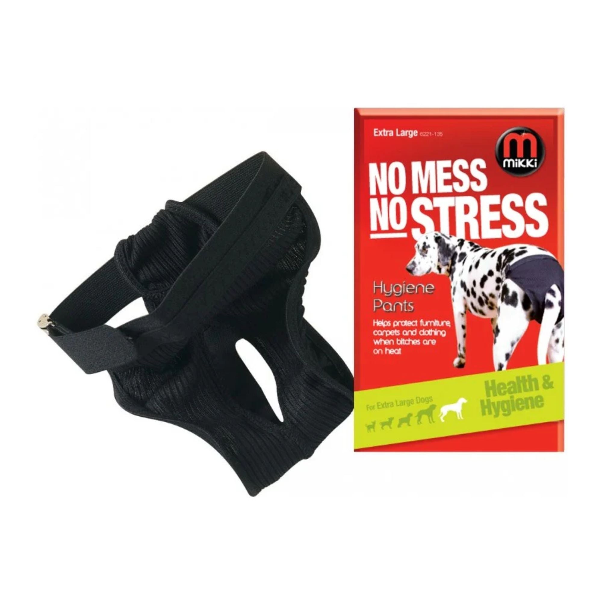 Mikki Hygiene Pants for Bitches on Heat – Adjustable & Washable