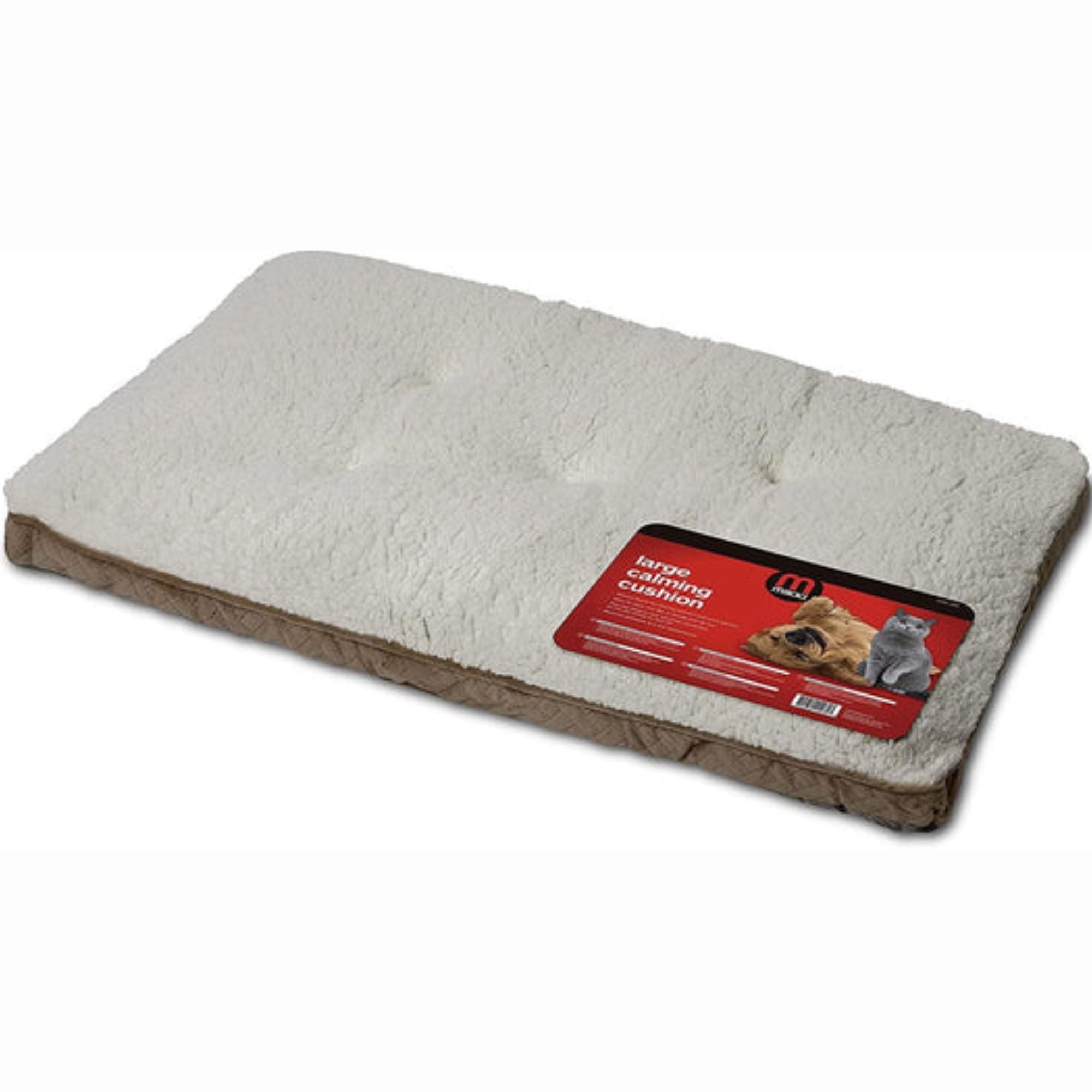Mikki Sherpa Calming Cushion Pillow Bed