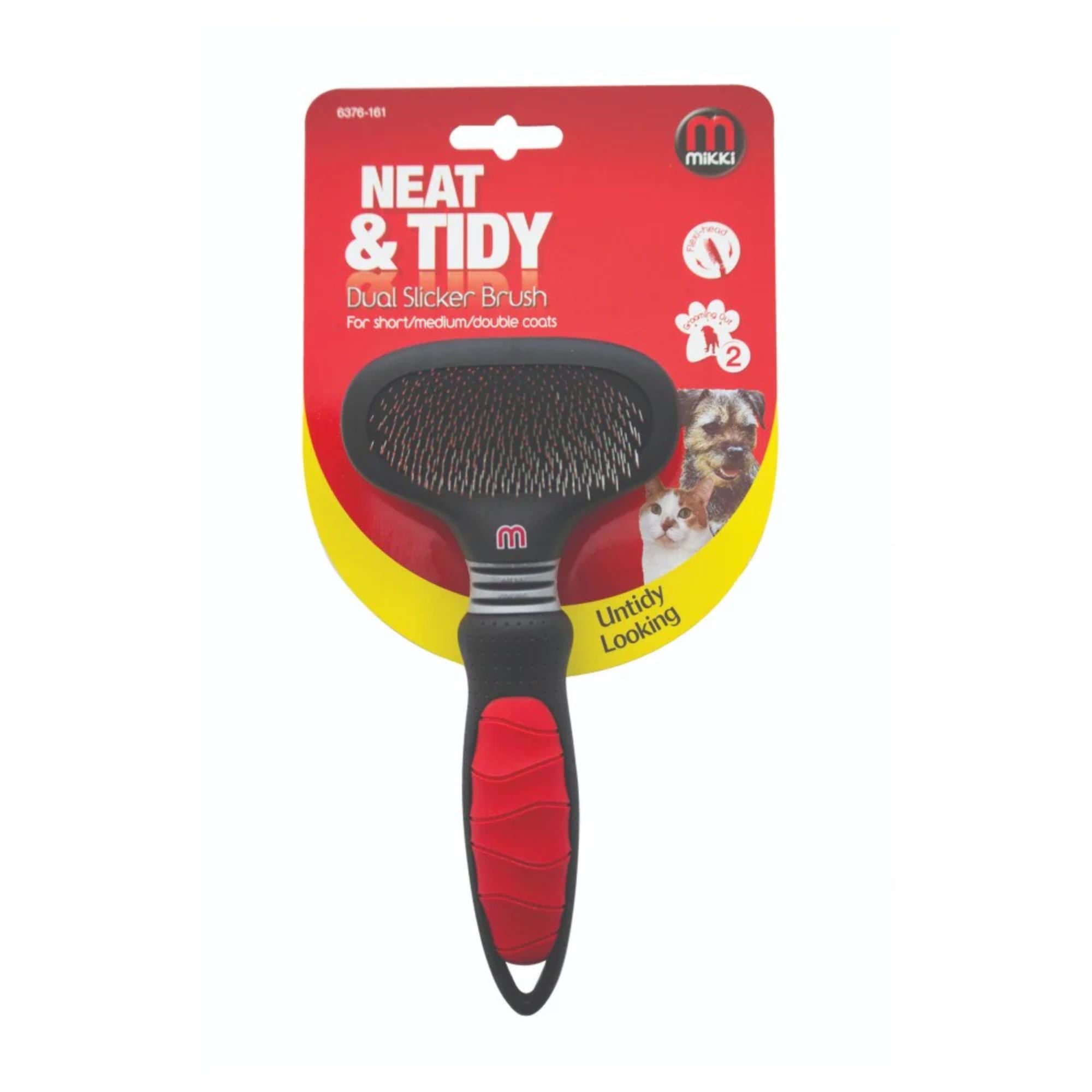 Mikki Dual Slicker Brush