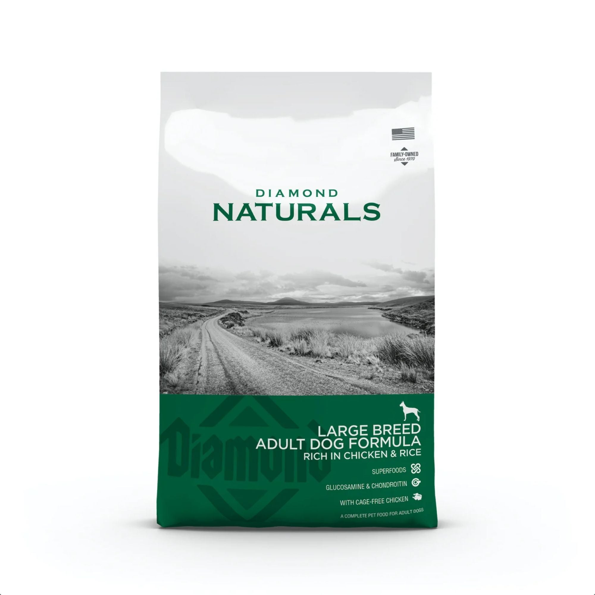 Diamond Naturals Large Breed Adult Dog Formula – Chicken & Rice