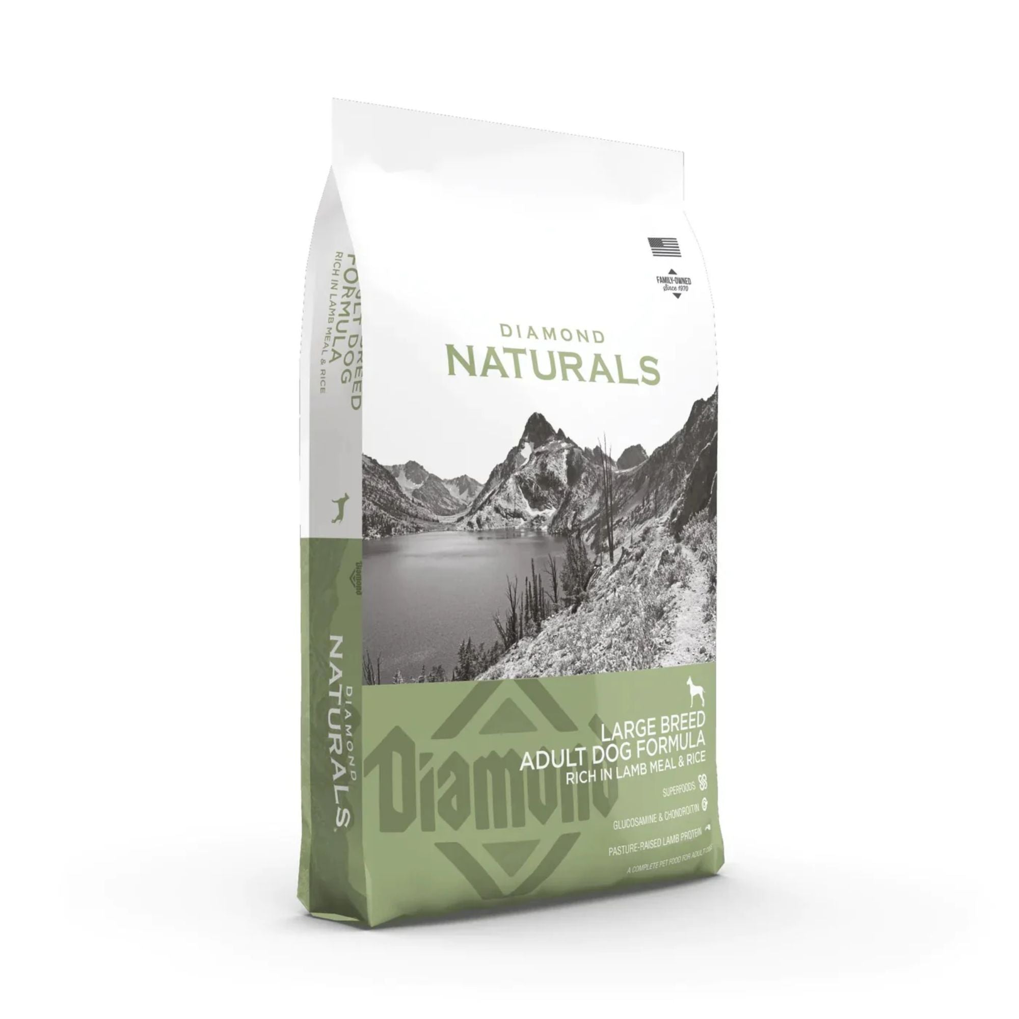 Diamond Naturals Large Breed Adult Dog Formula – Lamb Meal & Rice