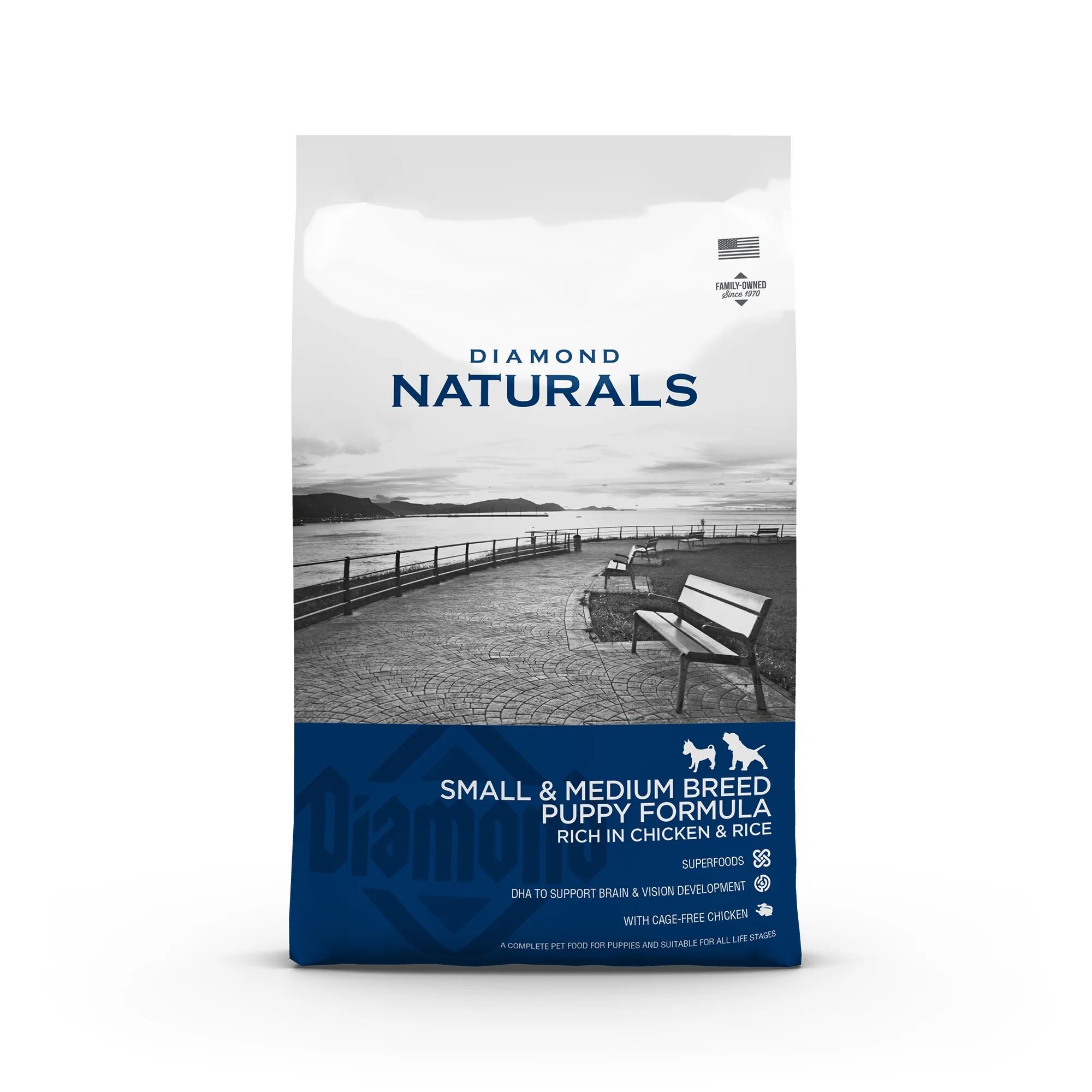 Diamond Naturals Small and Medium Breed Puppy Formula – Chicken & Rice