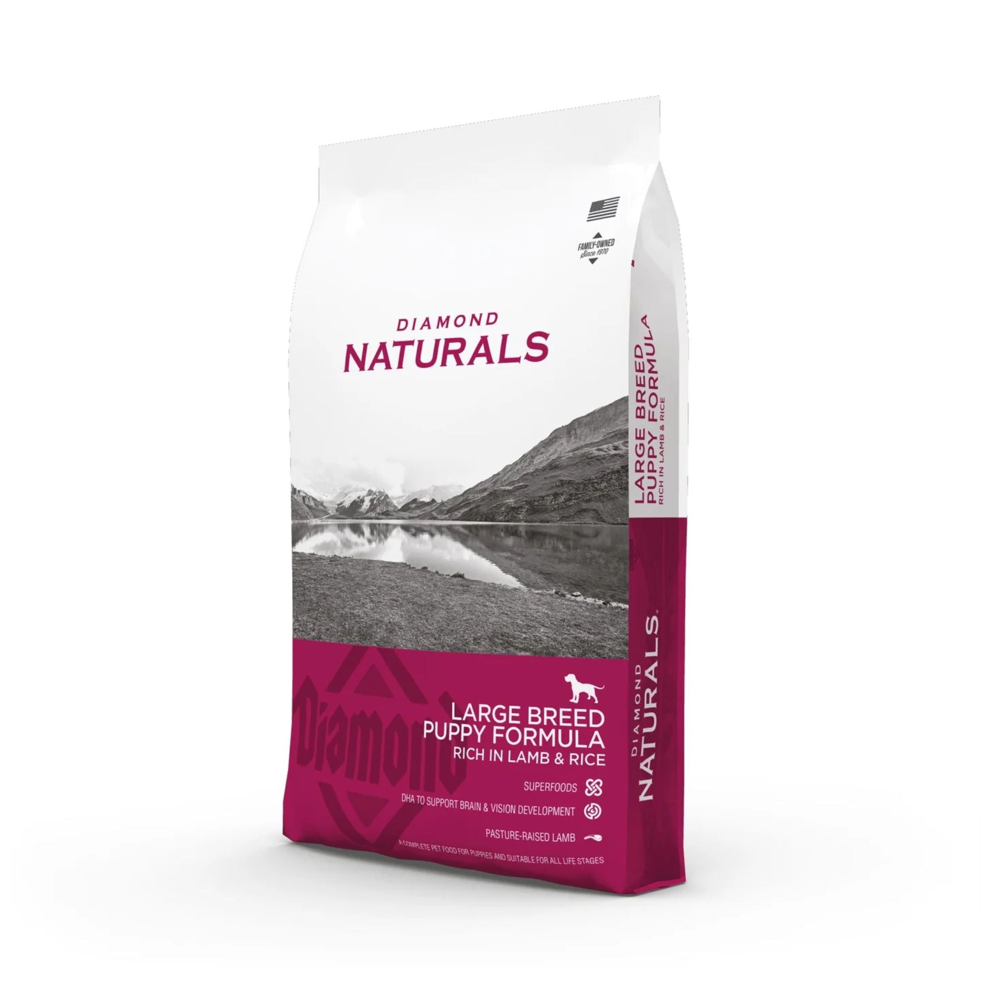 Diamond Naturals Large Breed Puppy Formula – Lamb & Rice