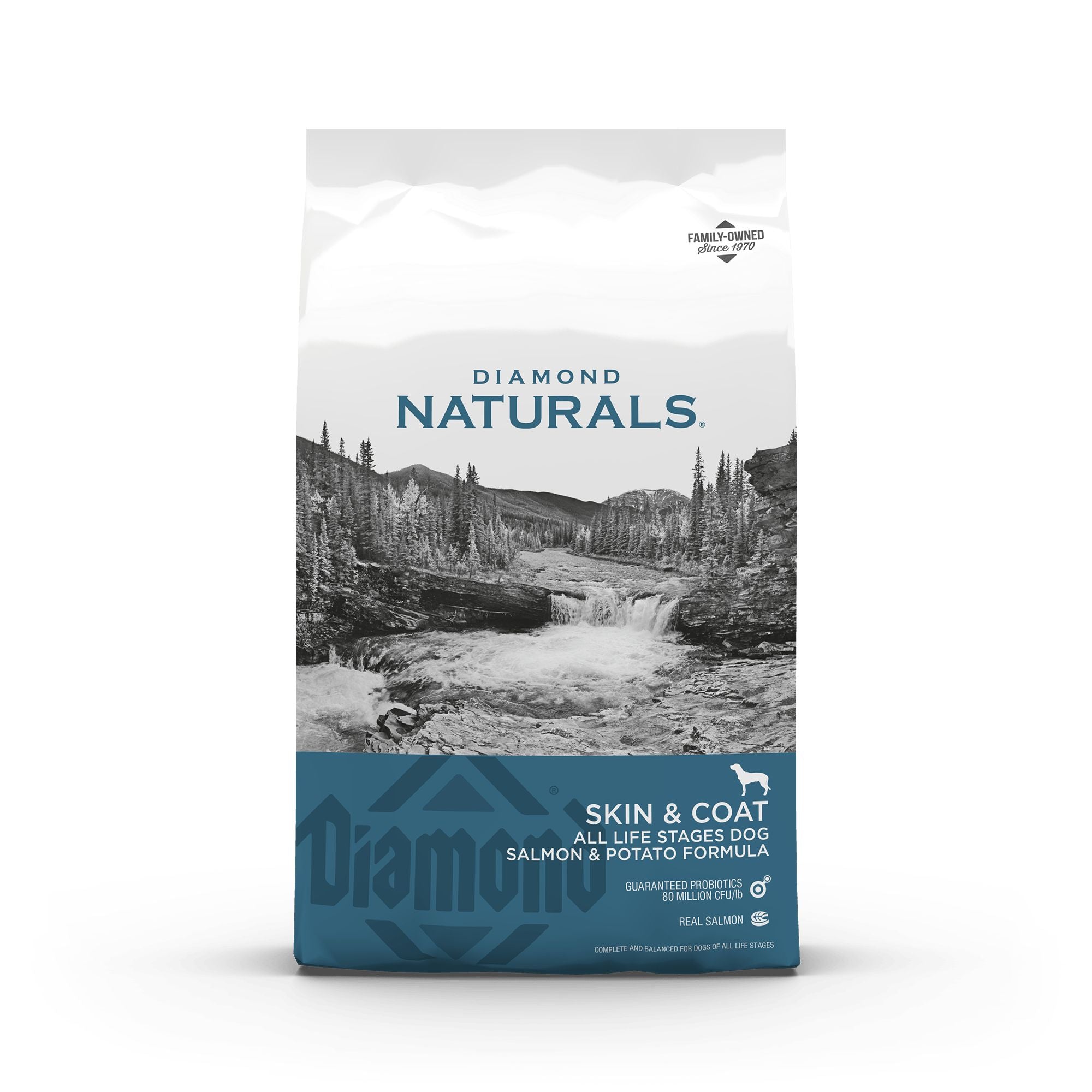 Diamond Naturals Skin & Coat All Life Stages Dog Formula – Salmon & Potato