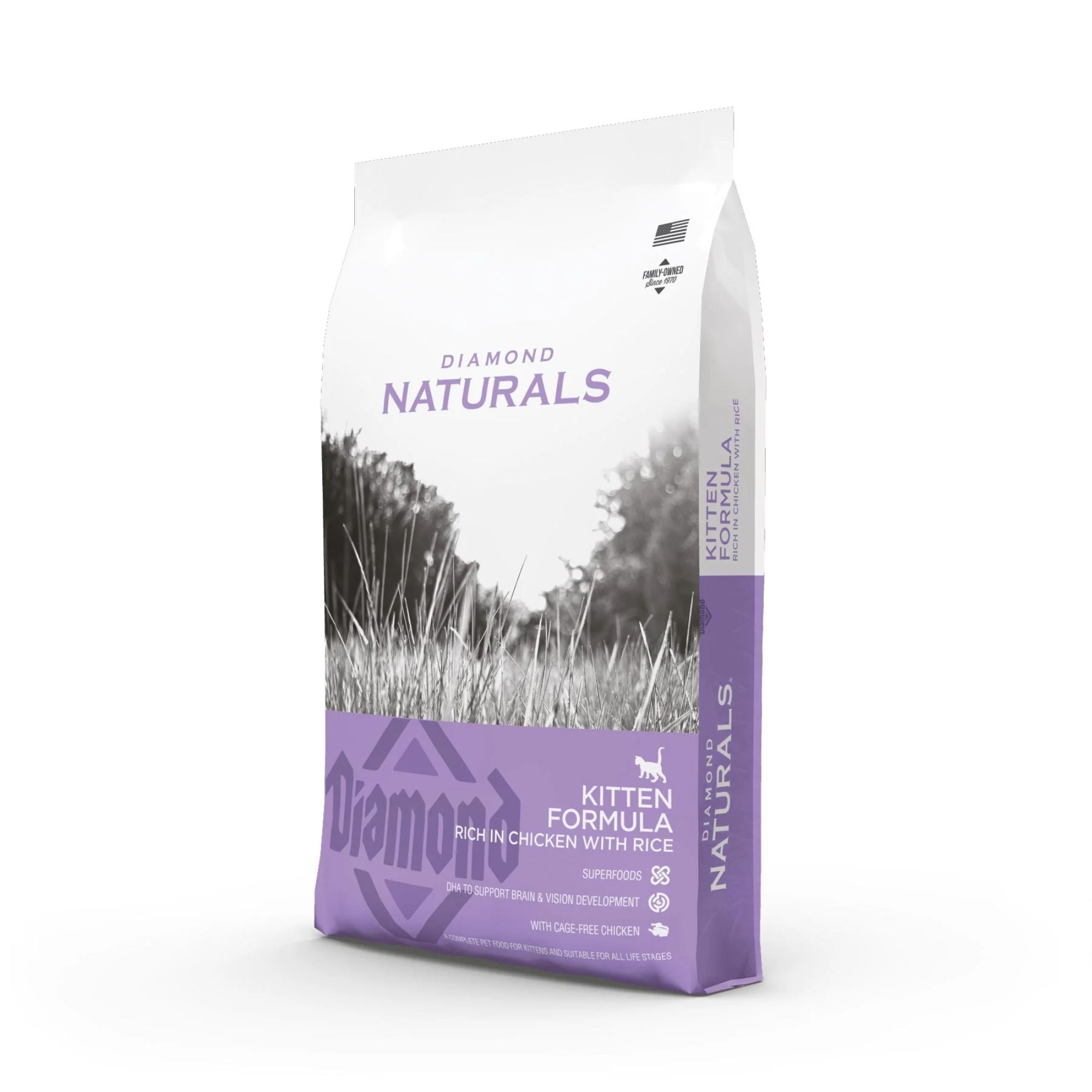 Diamond Naturals Kitten Formula – Rich in Chicken with Rice