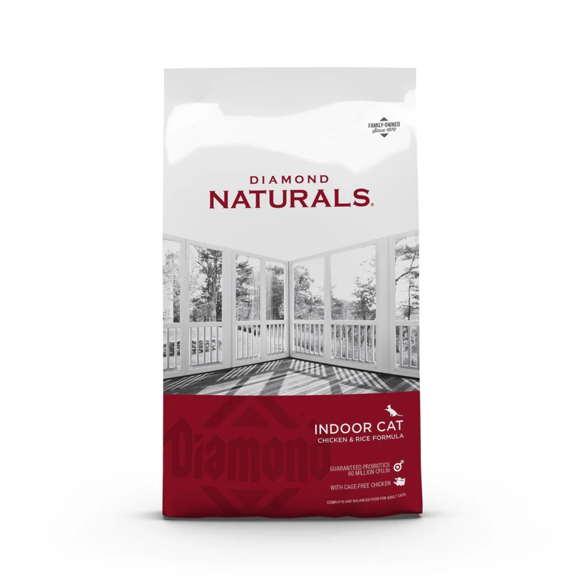 Diamond Naturals Indoor Cat Formula – Rich in Chicken with Rice