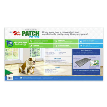 Wee-Wee Premium Patch Pet Potty – Indoor/Outdoor