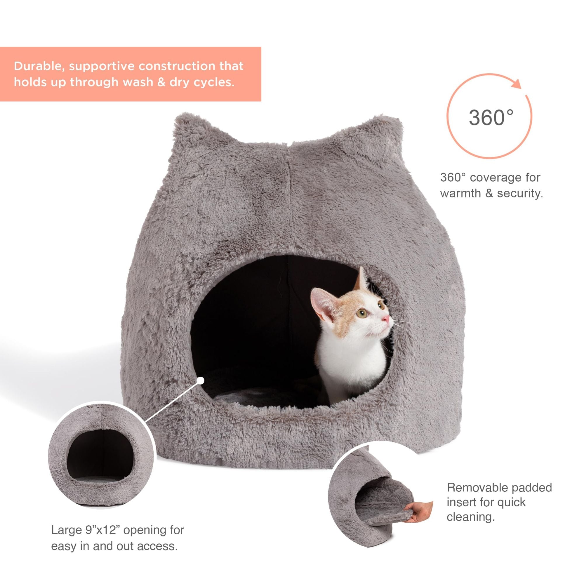 Best Friends by Sheri Meow Hut – Grey