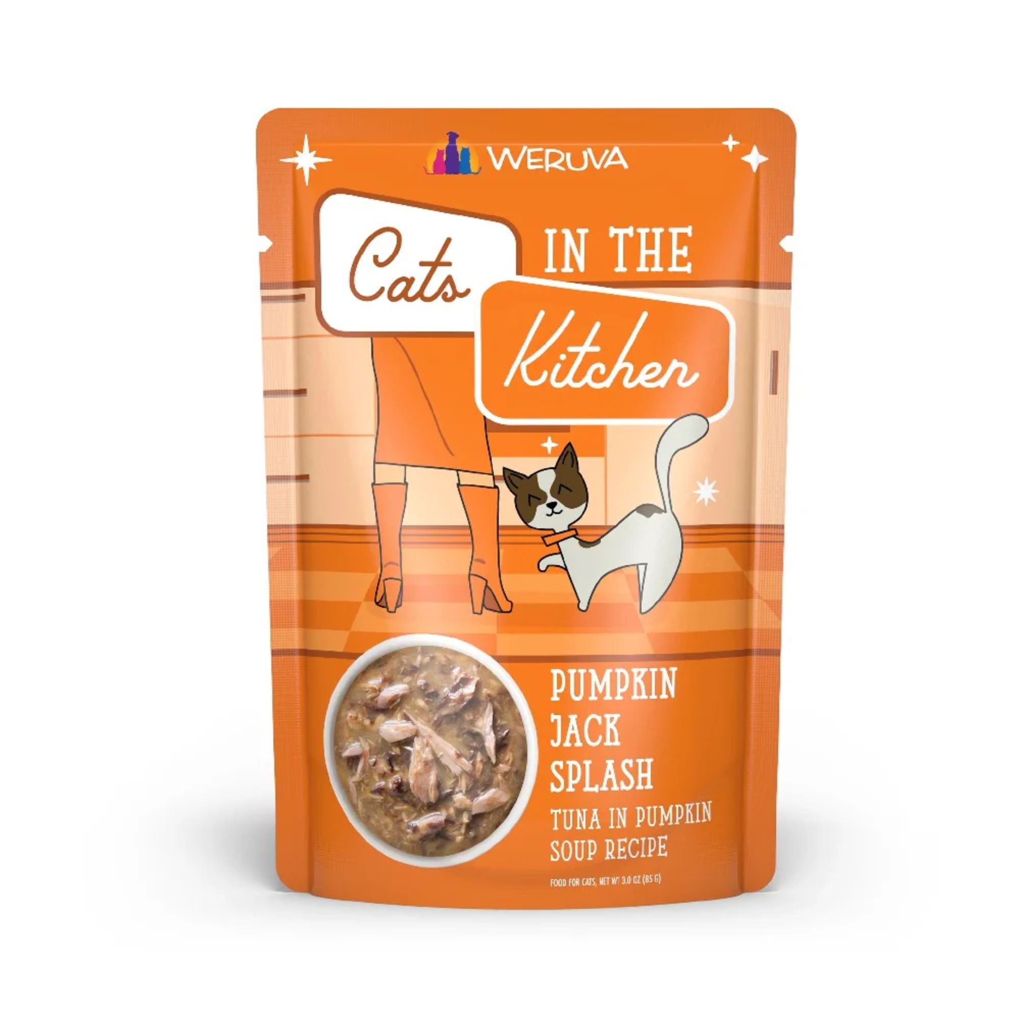 Weruva Cats in the Kitchen Pumpkin Jack Splash - Tuna in Pumpkin Soup