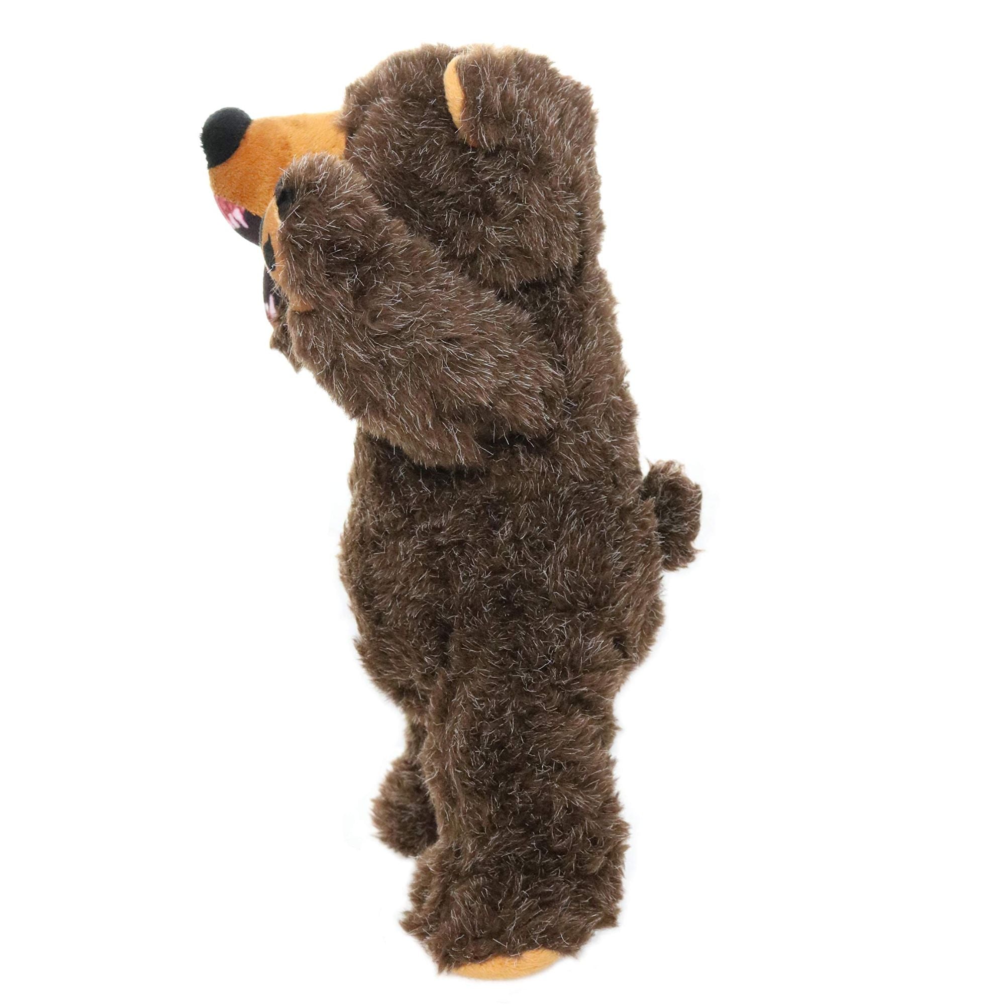 Mighty® Angry Animals Bear - Super Strong Plush Tug & Fetch Toy
