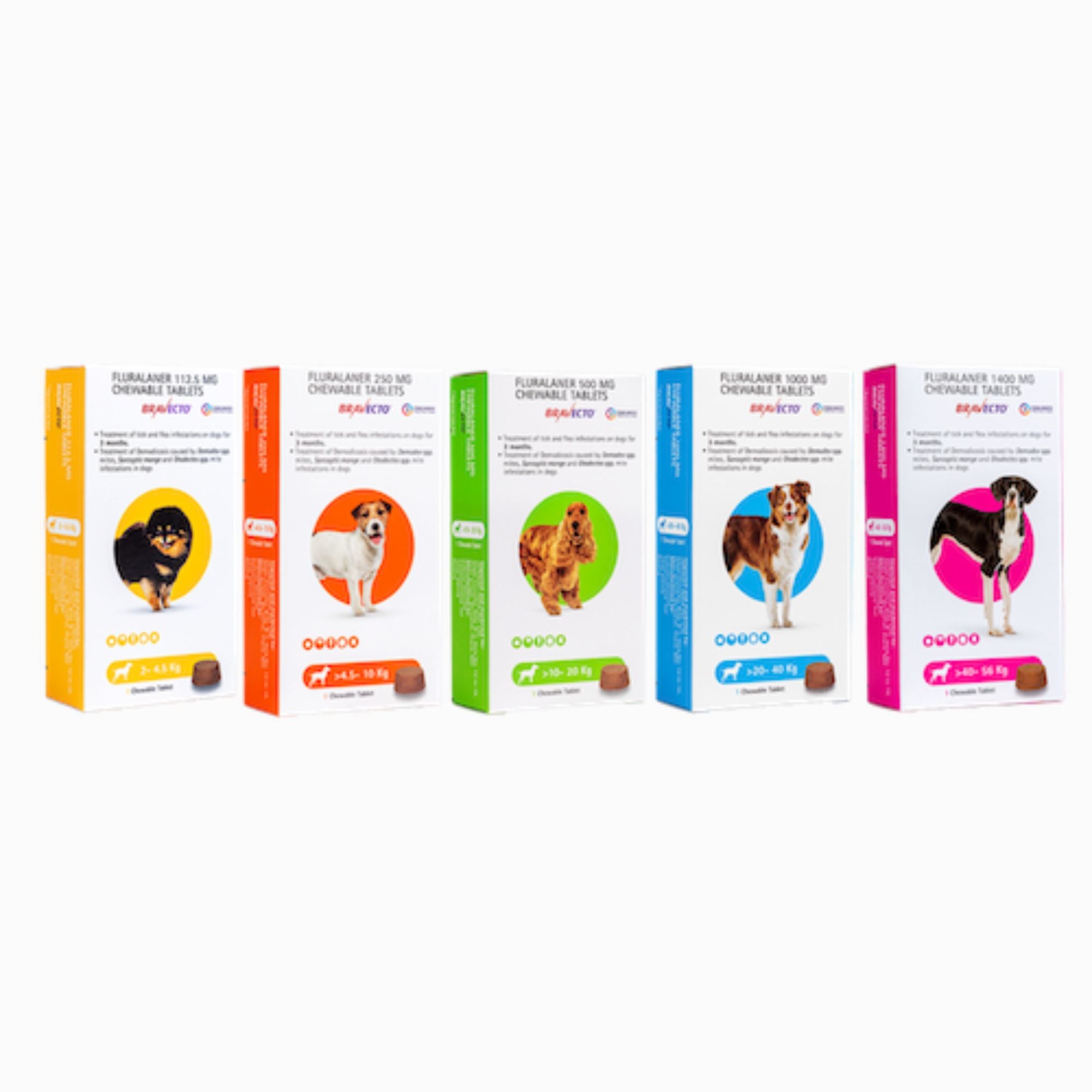Bravecto Tick & Flea Protection Chewable Tablets for Dogs