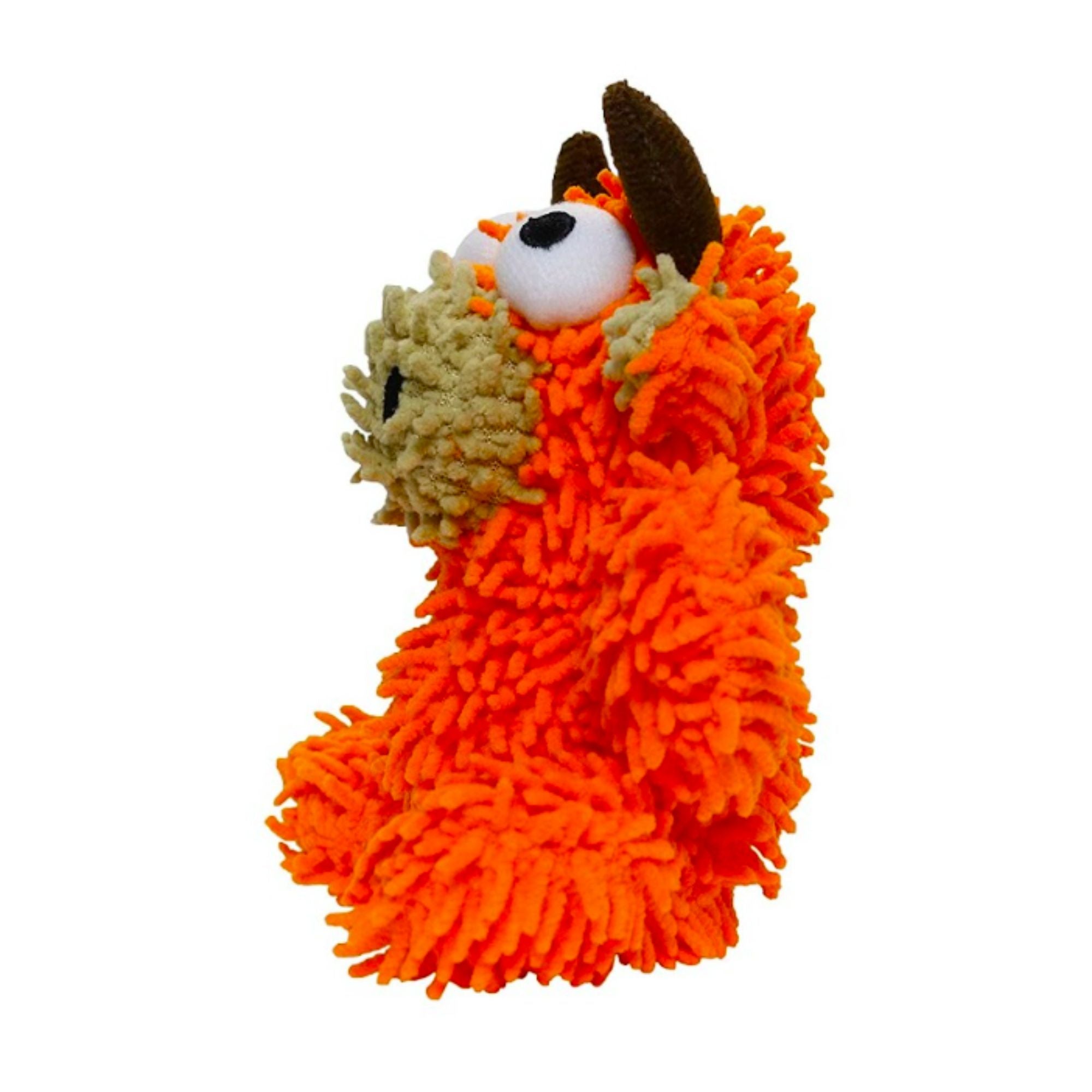 Mighty Microfiber Bull Plush Dog Toy