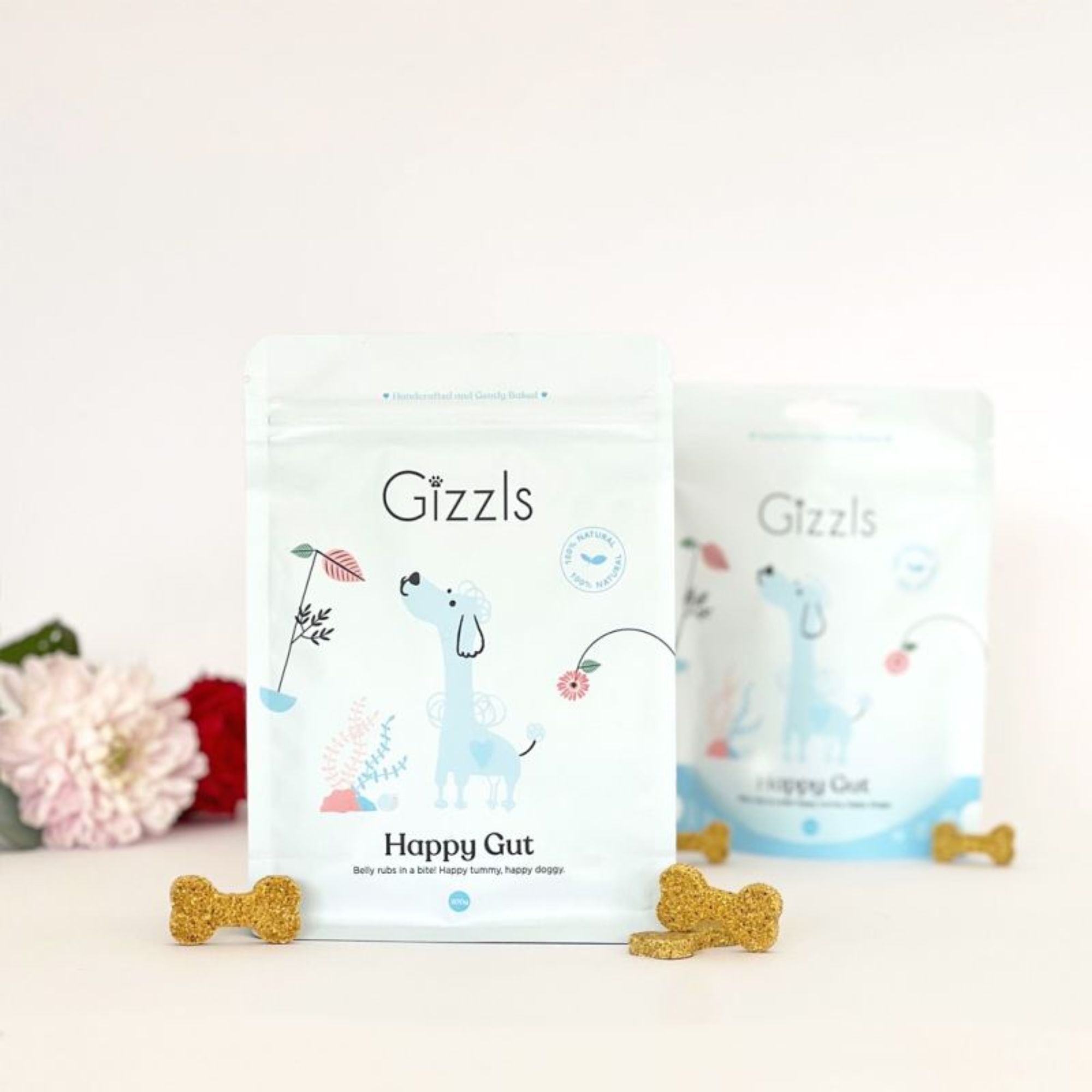 Gizzls Happy Gut Dog Treats