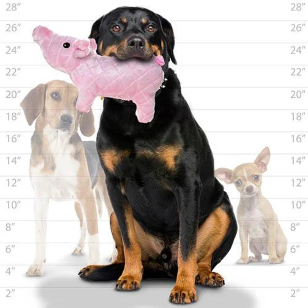 Mighty Farm Piglet Plush Dog Toy
