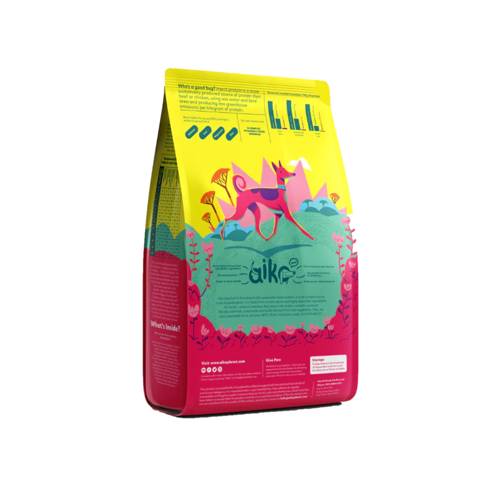 Aiko Adult Dry Dog Food Small Breeds – Hypoallergenic Insect Protein