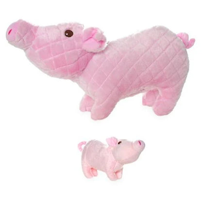 Mighty Farm Piglet Plush Dog Toy