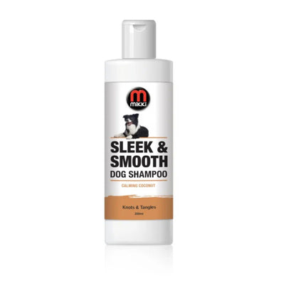 Mikki Sleek & Smooth Dog Shampoo – Gentle Clean & Coat Conditioner