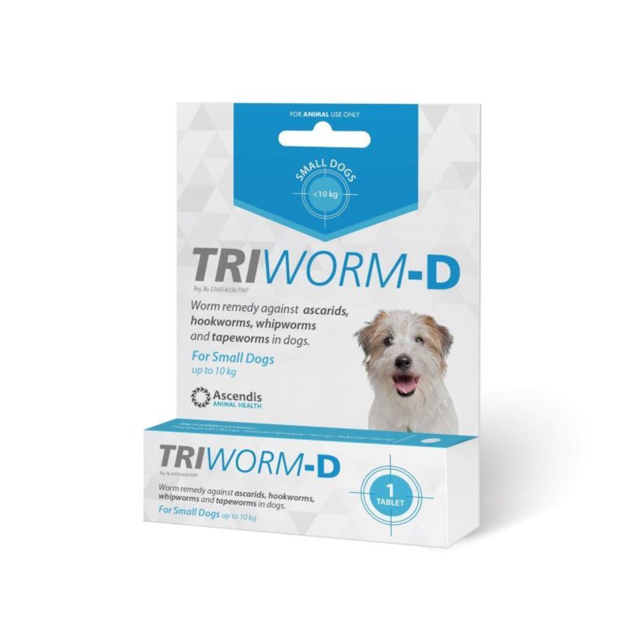 Triworm-D Broad-Spectrum Dewormer for Dogs