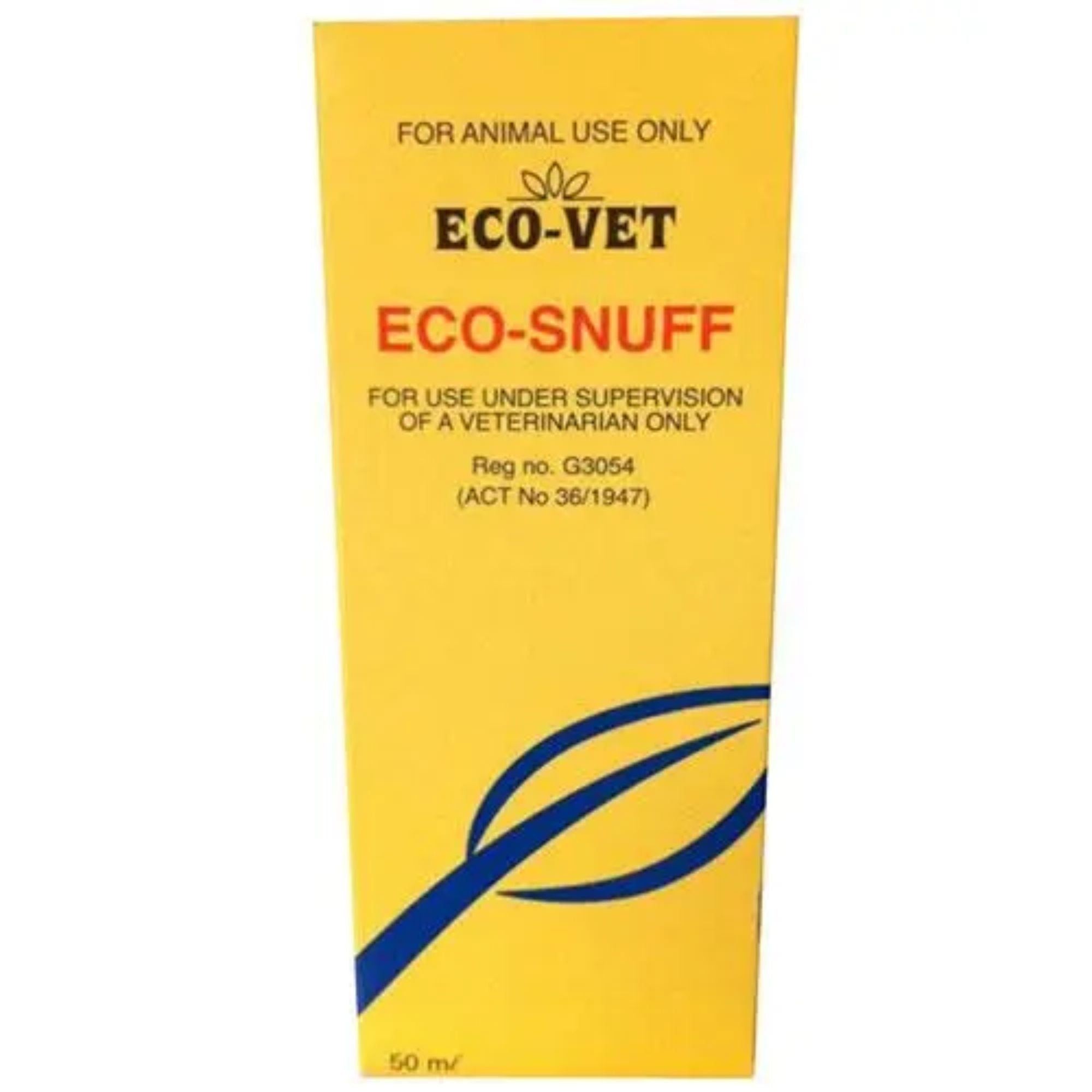 EcoVet Eco-Snuff 50ml Natural Support for Chronic Respiratory Conditions