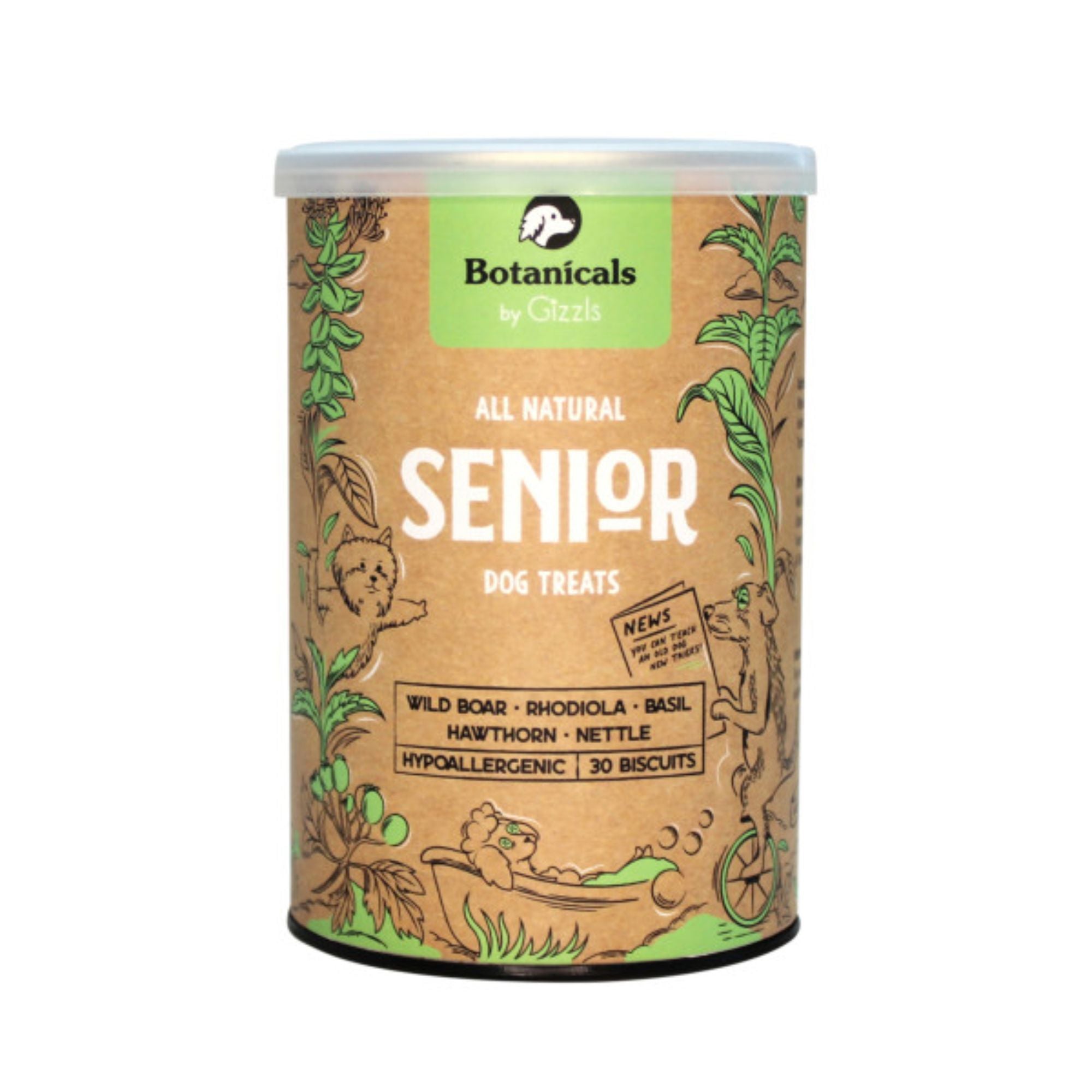 Gizzls 100% Natural Dog Treats for Seniors