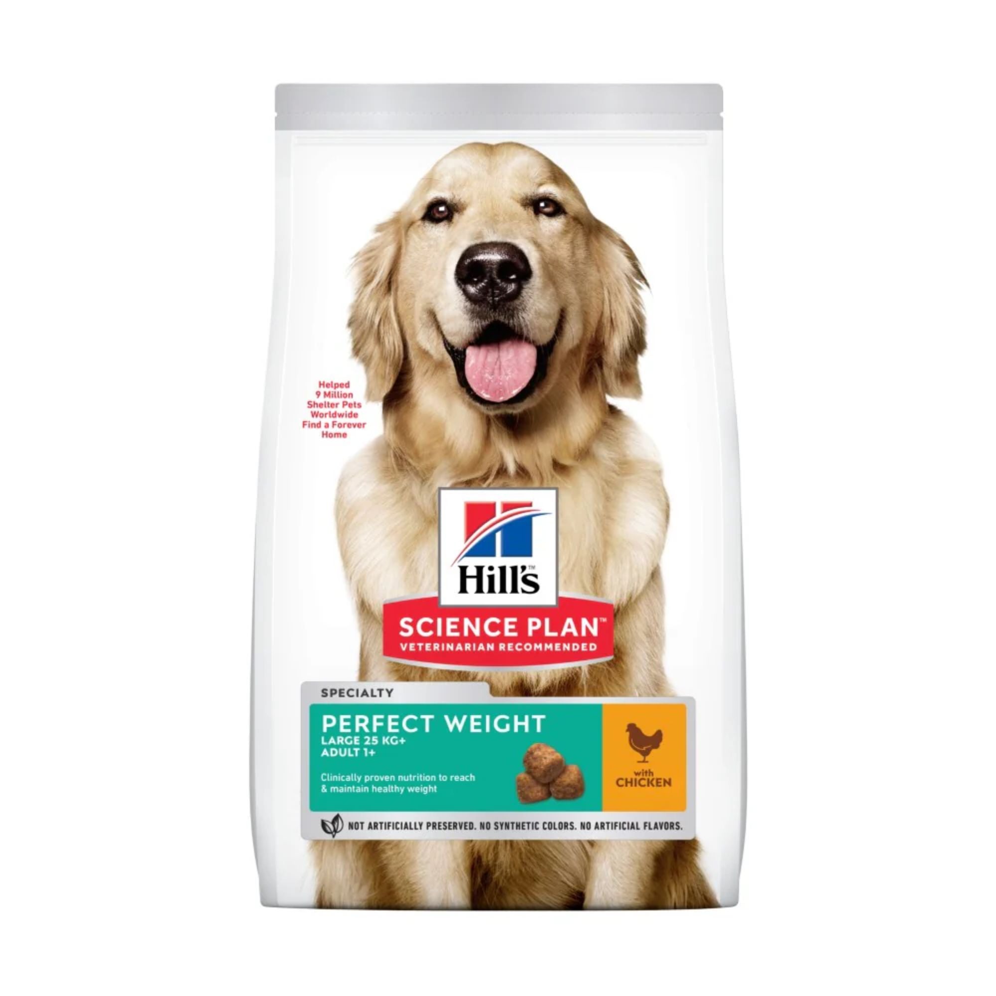 Hill's Science Plan Canine Perfect Weight Adult Large Breed Chicken Dog Food